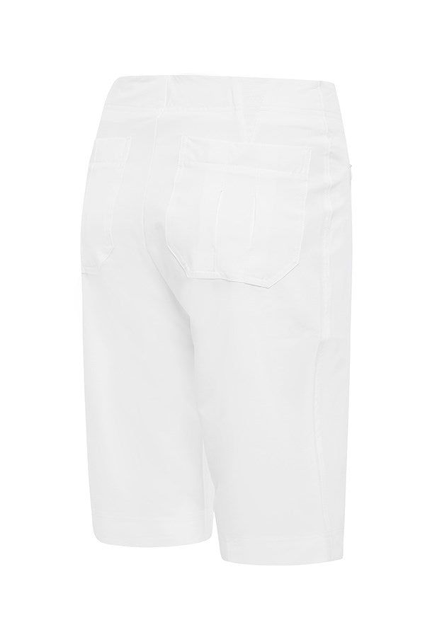 WHITE Slide On Short FINAL SALE