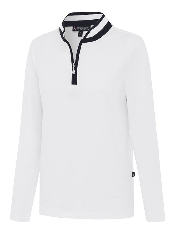 Timeless Contrast Long Sleeve Top