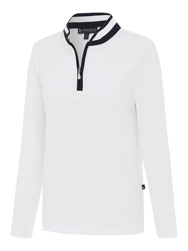 Timeless Contrast Long Sleeve Top