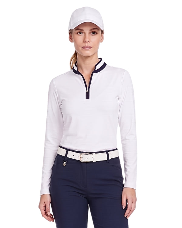 Timeless Contrast Long Sleeve Top