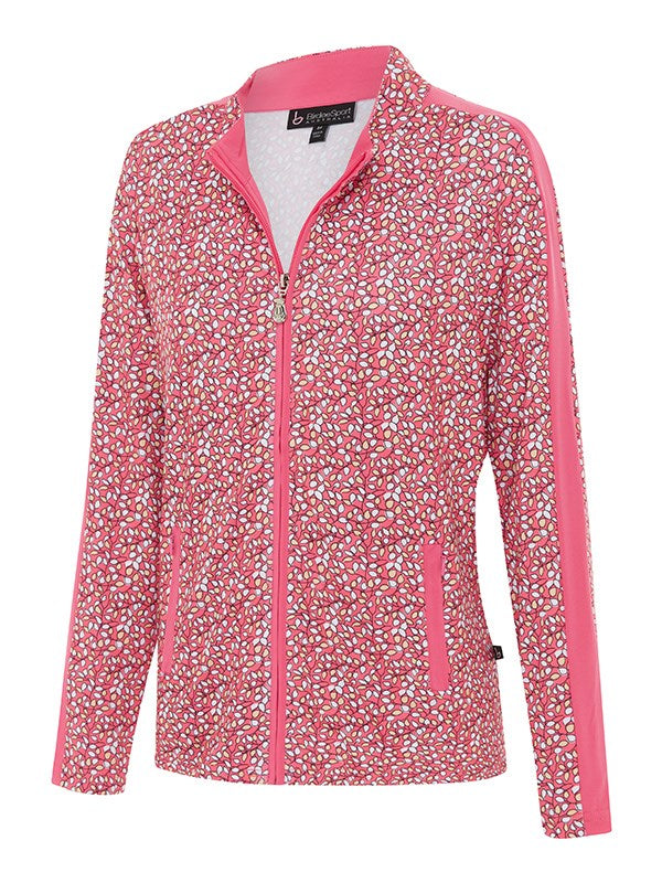Avery Contrast Edge Stand Jacket