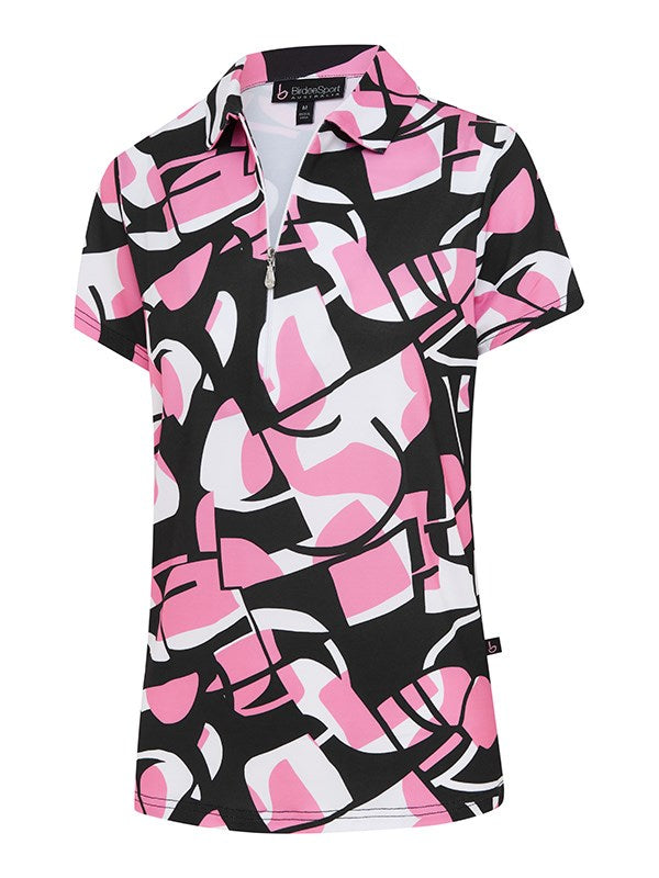 Madrid Zipper Short Sleeve