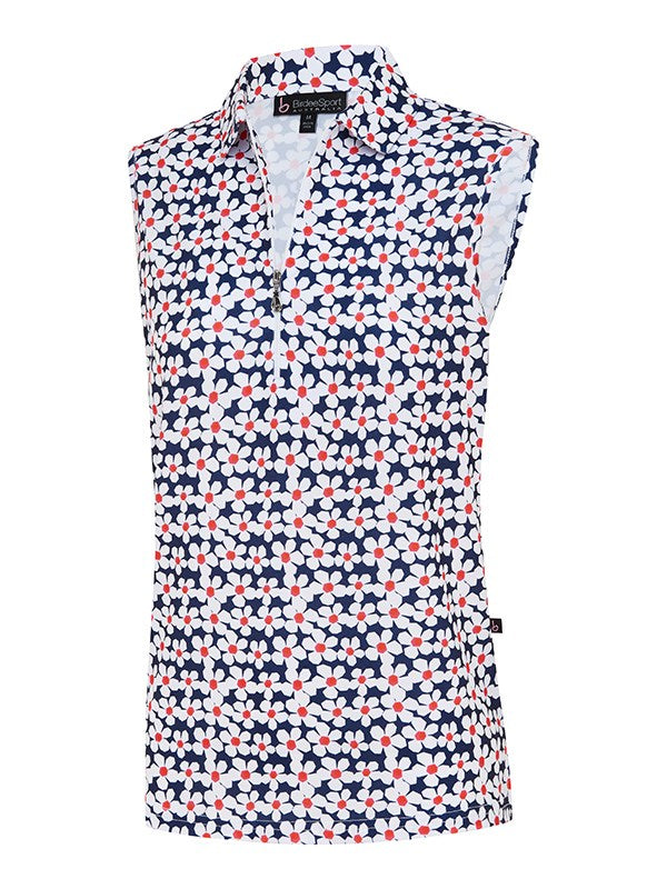 Zipper Top Sleeveless
