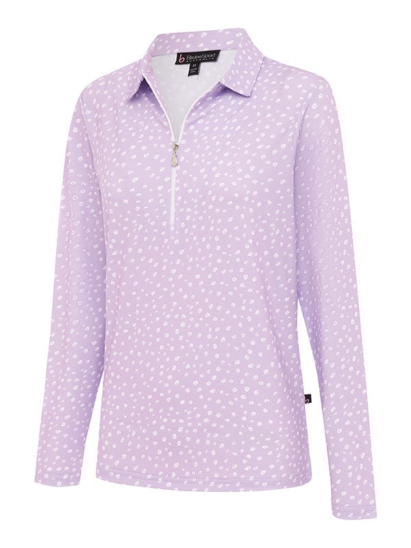 Poppy Zipper Long Sleeve