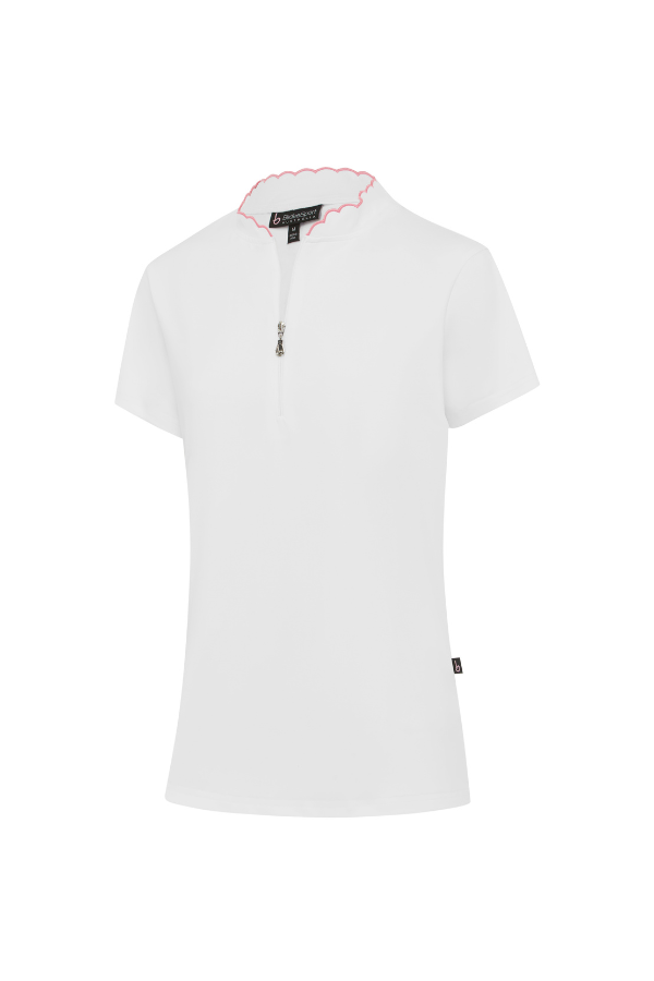 Seashell Trim Short Sleeve