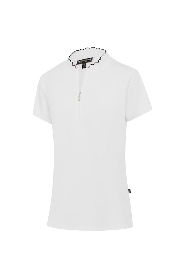 Seashell Trim Short Sleeve