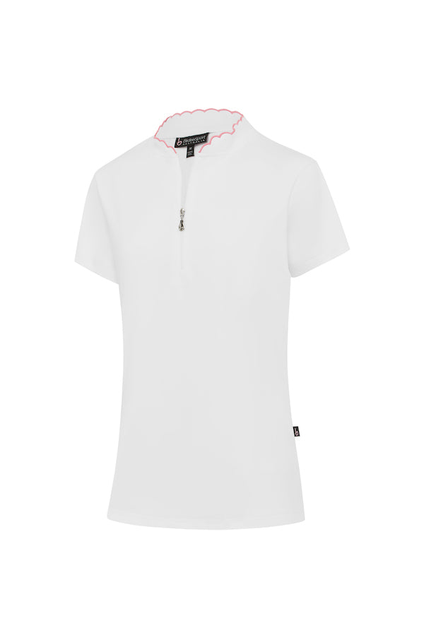 Seashell Trim Short Sleeve