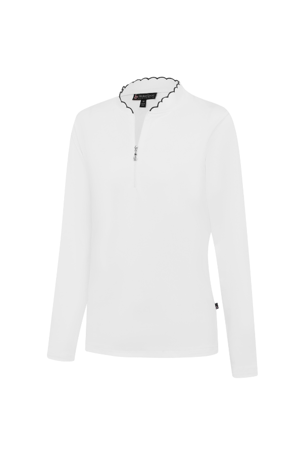 Seashell Trim Long Sleeve