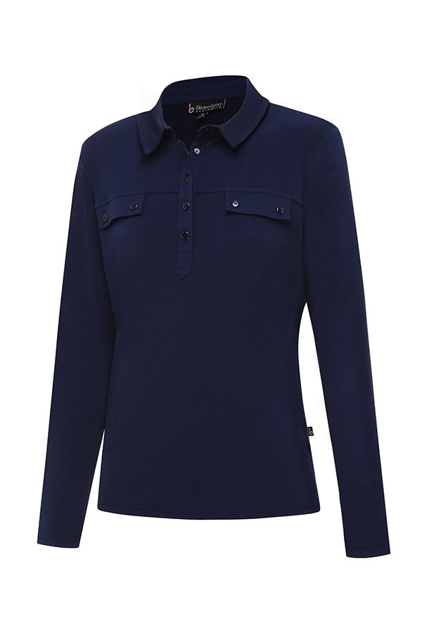 Bobby Button Long Sleeve Top