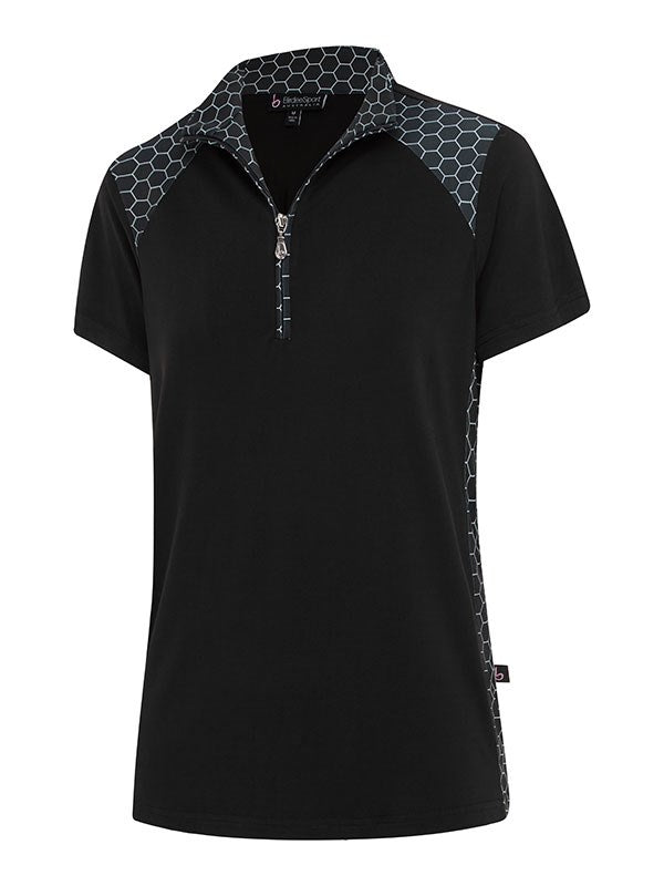 Hexagon Reverse Short Sleeve Top