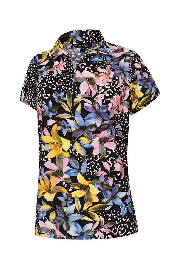 Flora Short Sleeve Top Plus +