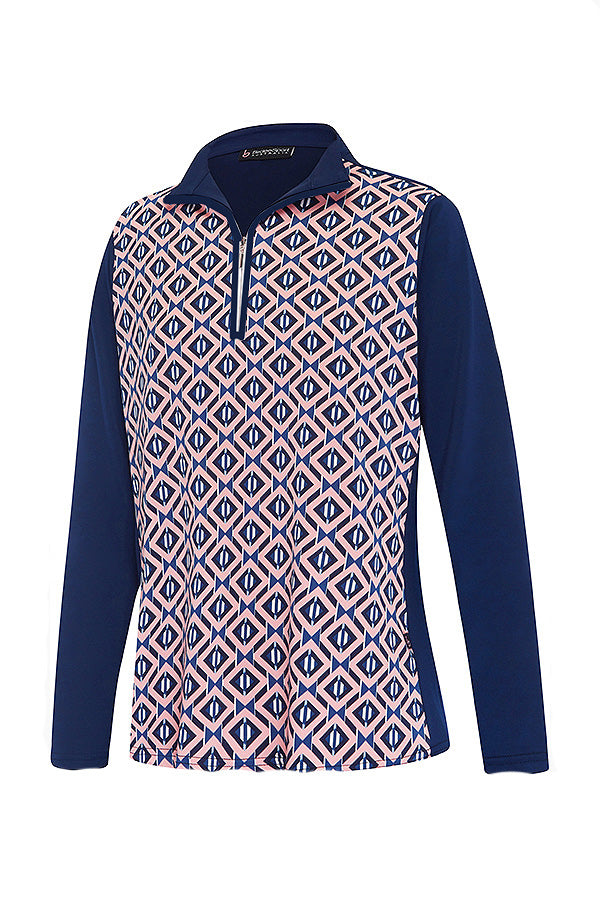 Blue Eyes Wild Long Sleeve Top