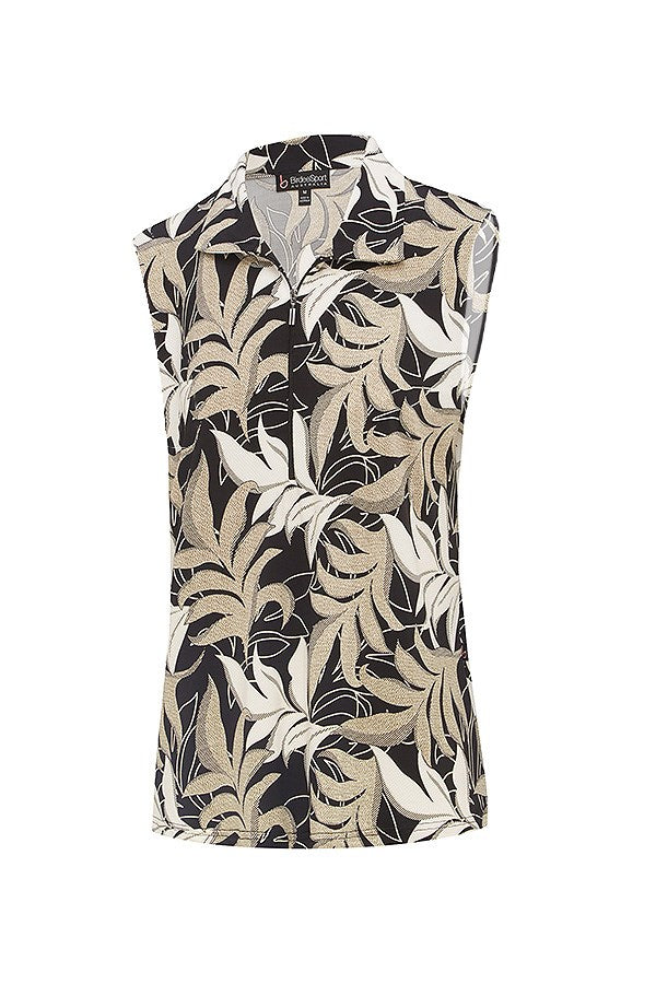 Wheat Sleeveless Top