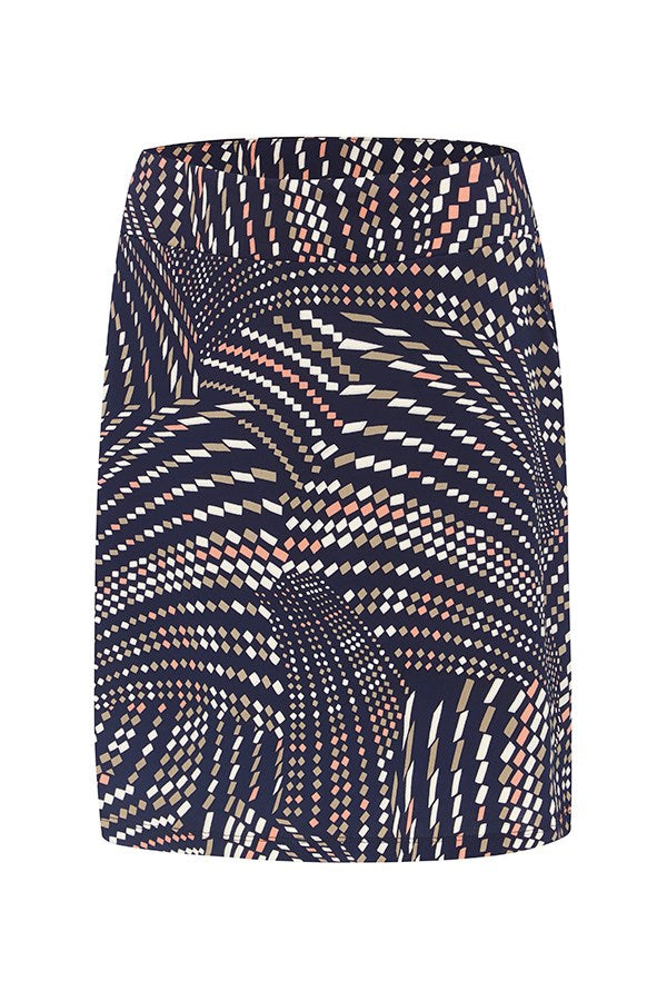 Midnight Pull On Skort