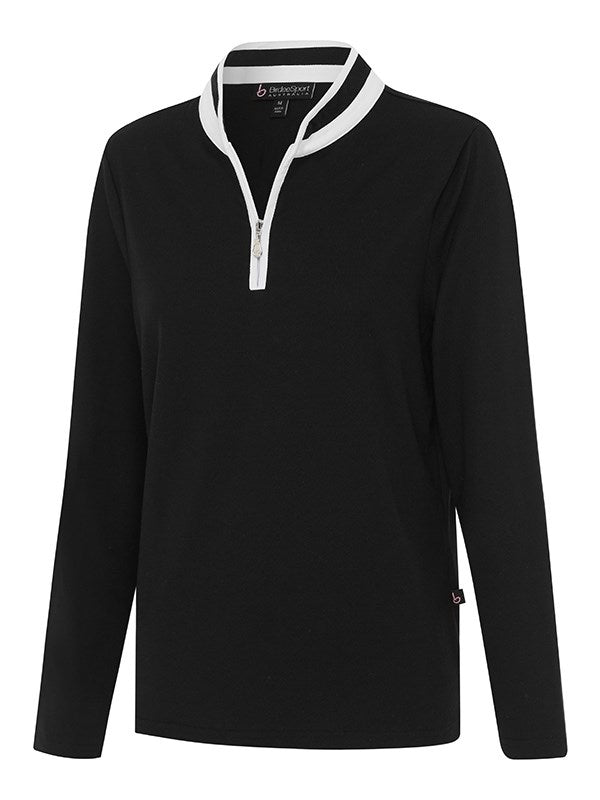 Timeless Contrast Long Sleeve Top