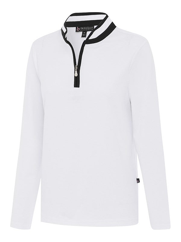 Timeless Contrast Long Sleeve Top