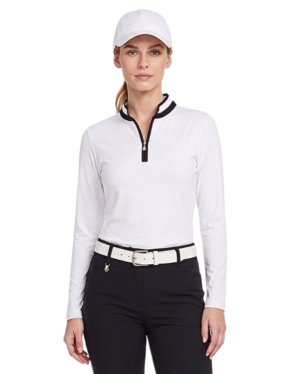 Timeless Contrast Long Sleeve Top