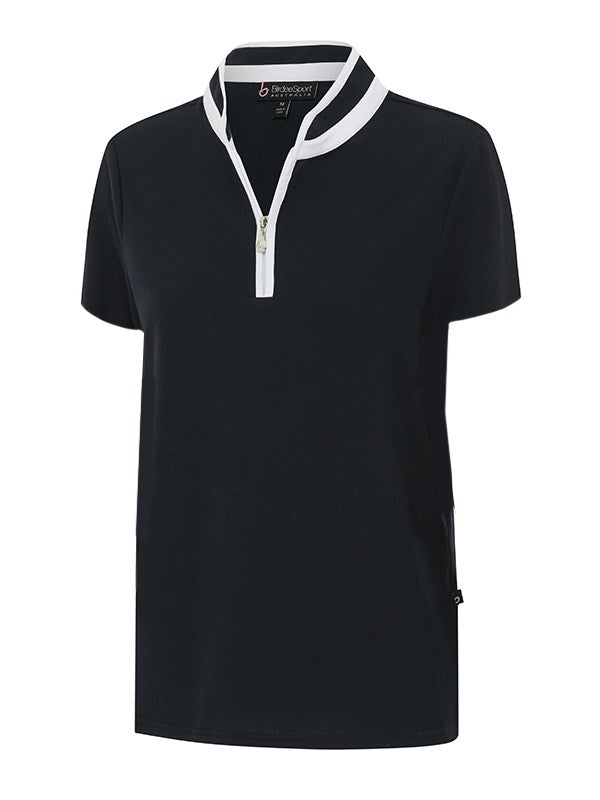 Timeless Contrast Short Sleeve Top