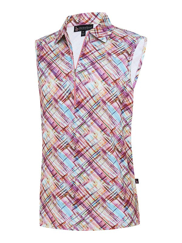 Plus Size + Zipper Sleeveless