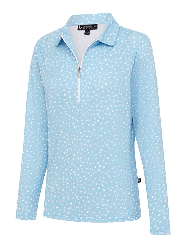 Poppy Zipper Long Sleeve
