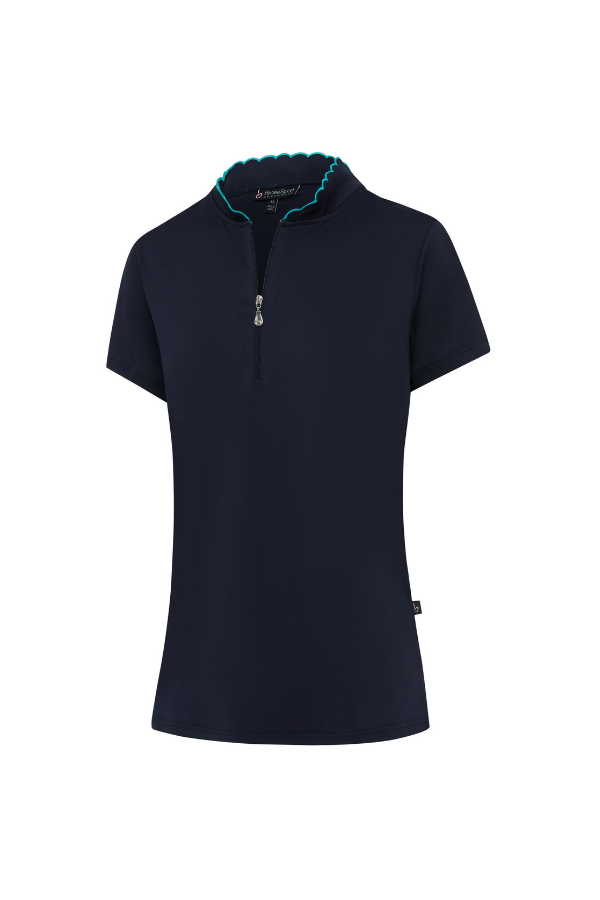 Seashell Trim Short Sleeve