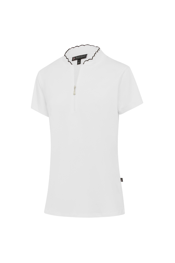 Seashell Trim Short Sleeve
