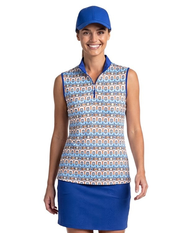 Havana Zipper Sleeveless