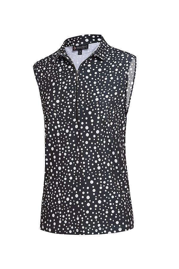 Spotted Sleeveless Top