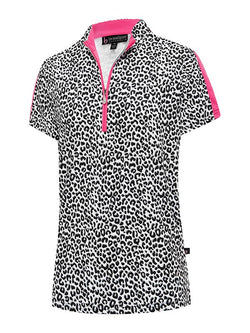 Cheeta Short Sleeve Top