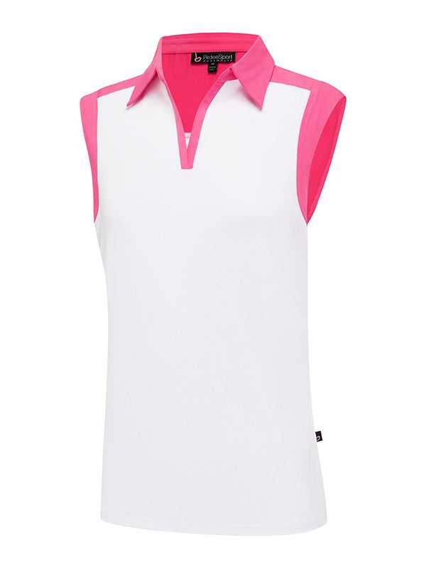 Contrast Club Sleeveless Top